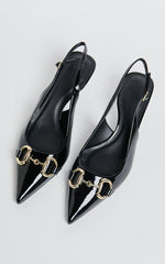 Billini - Abbie Heels in Black Patent