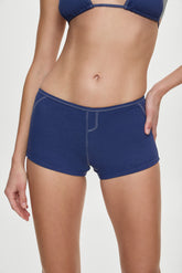 x BELLA HADID Caster Boy Shorts - Summer Denim