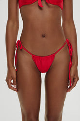 x Khy Tia String Bikini Bottom - Lovebird