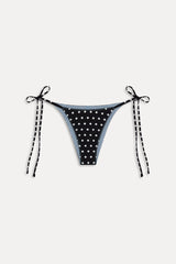 Mackenzie Reversible Cheeky Bikini Bottom - Frost