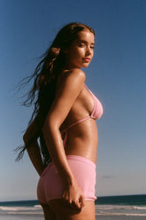 Belle Cheeky Swim Shorts- Blush