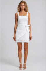 Andrea Mini Wrap Dress
