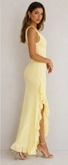 Lemon Solstice Maxi Dress