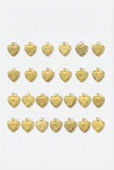 Initial Heart Charm