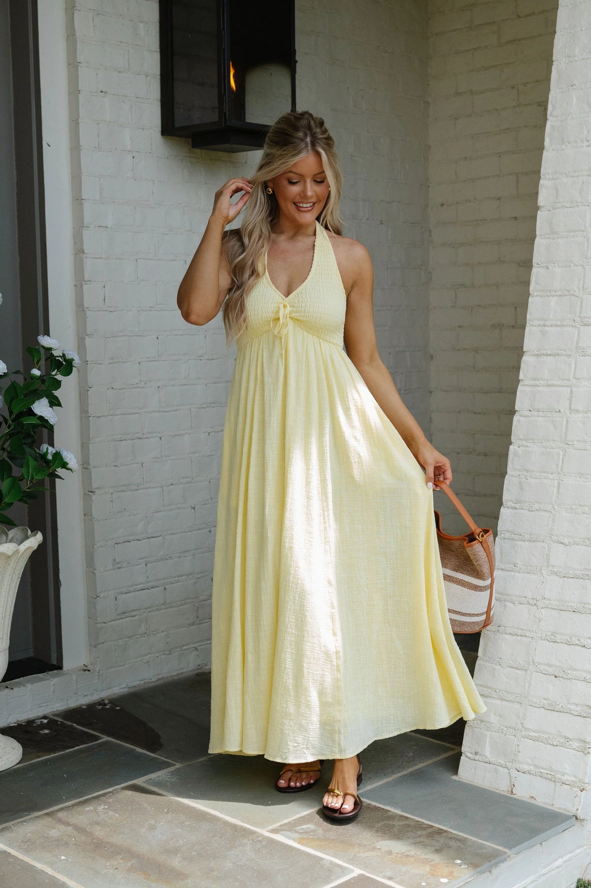 Mason Maxi Dress-Butter