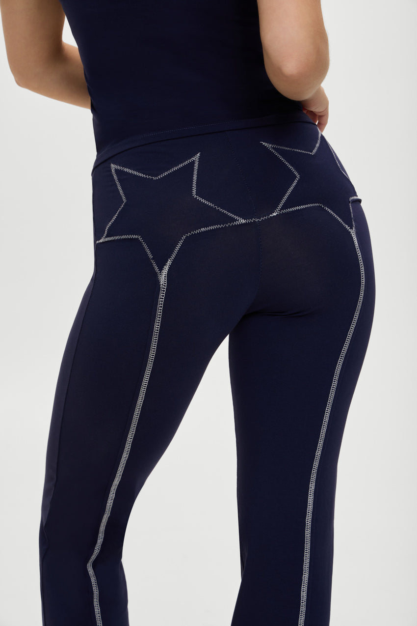 x BELLA HADID Dreamer Flare Pants - Lone Star Blue