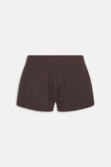 Noah Thermal Mini Shorts - Walnut