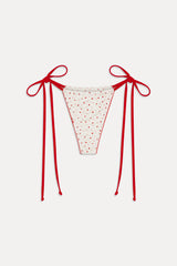 Tidal Micro String Bikini Bottom - Tiny Berry