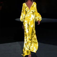 Timeless V-Neck Dress for Effortless Elegance