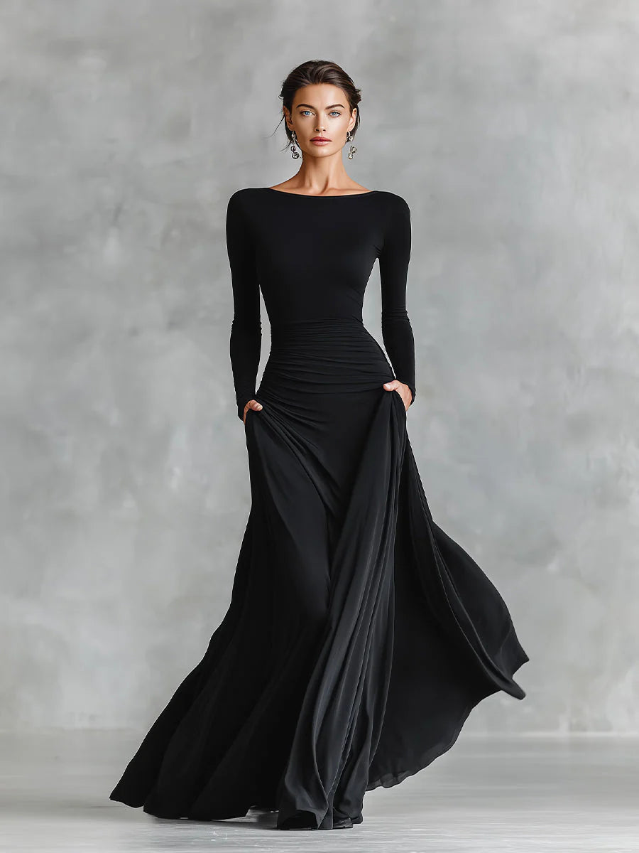 Effortless Elegance Maxi Dress — Flowing Silhouette for Any Occasion