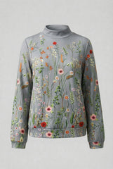 Orvella Cozy Printed Sweater - Soft, All-Day Comfort